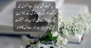 love poetry in urdu