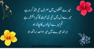 love poetry in urdu