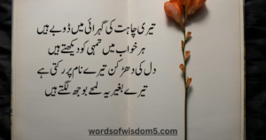 love poetry in urdu